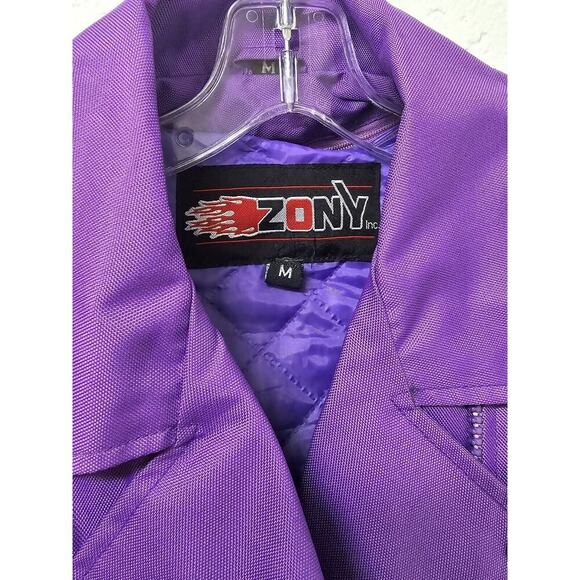 Brand New Zony Size Medium Purple Motorcycle Riding Jacket 💜 - Picture 3 of 9